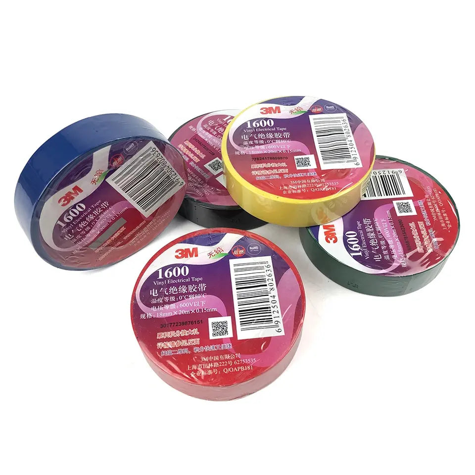 3M 1600 PVC Insulation Vinyl Electrical Tape