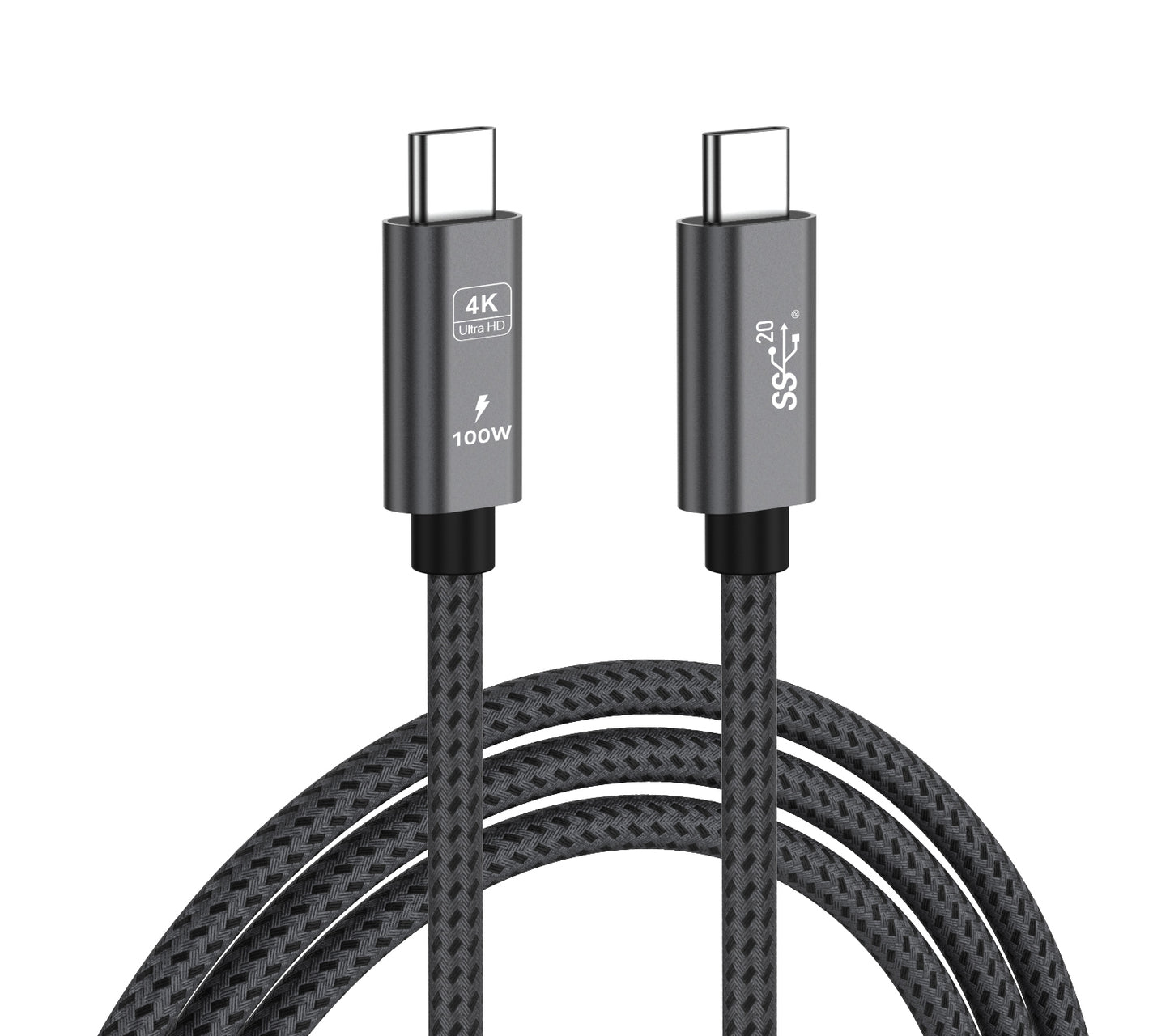 USB-C to USB-C Cables (USB 3.2, 100W PD)
