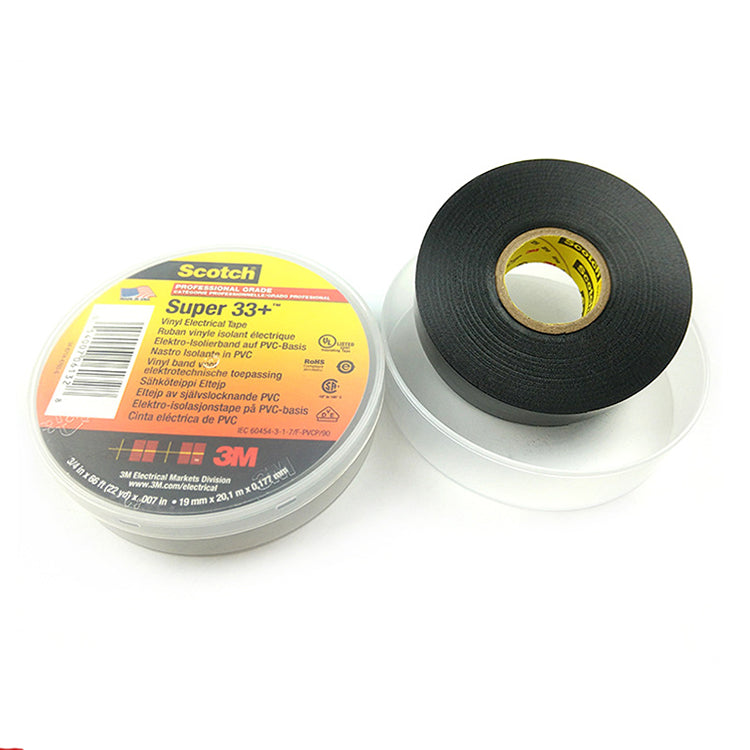 Scotch® Super 33+ Vinyl Electrical Tape, 19mm x 20m