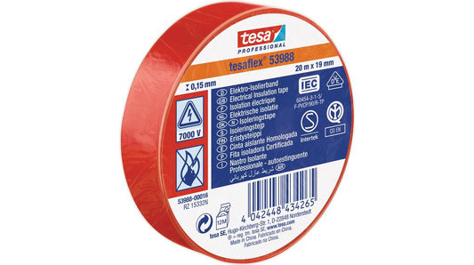 Tesa®53988 Red 19mm x 20m Tesaflex